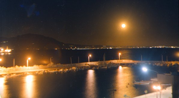 KIATO by night - part of the port 